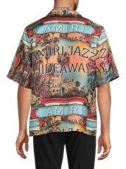 【関税&送料込】Amiri Jazz Hideaway Crew Sweatshirt AMIRI Jazz Hideaway Sweatshirt | Black | FARFETCH