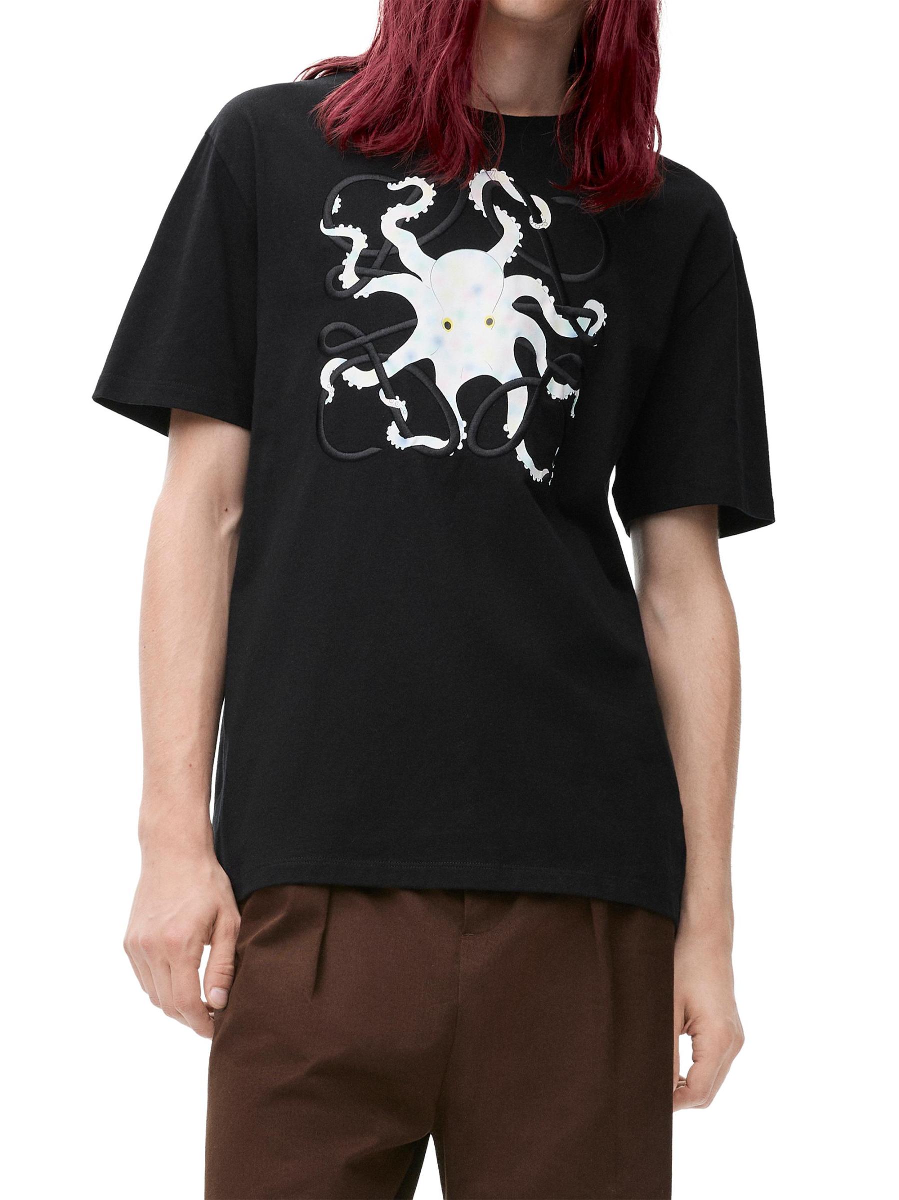 Shop Loewe - Suna Fujita x LOEWE Octopus Relaxed-Fit T-Shirt