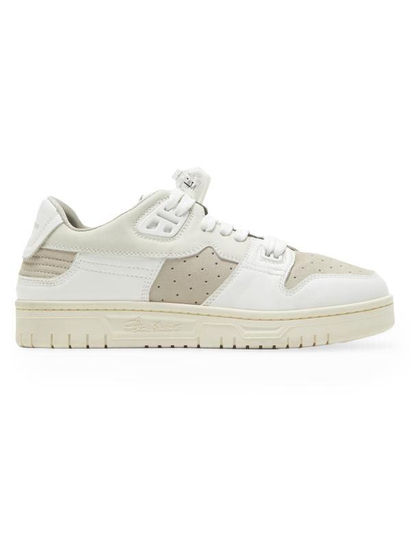 【24SS NEW】Acne Studios_men / レザー ロートップスニーカー Acne Studios Men】ローカット バスケットレザースニーカー