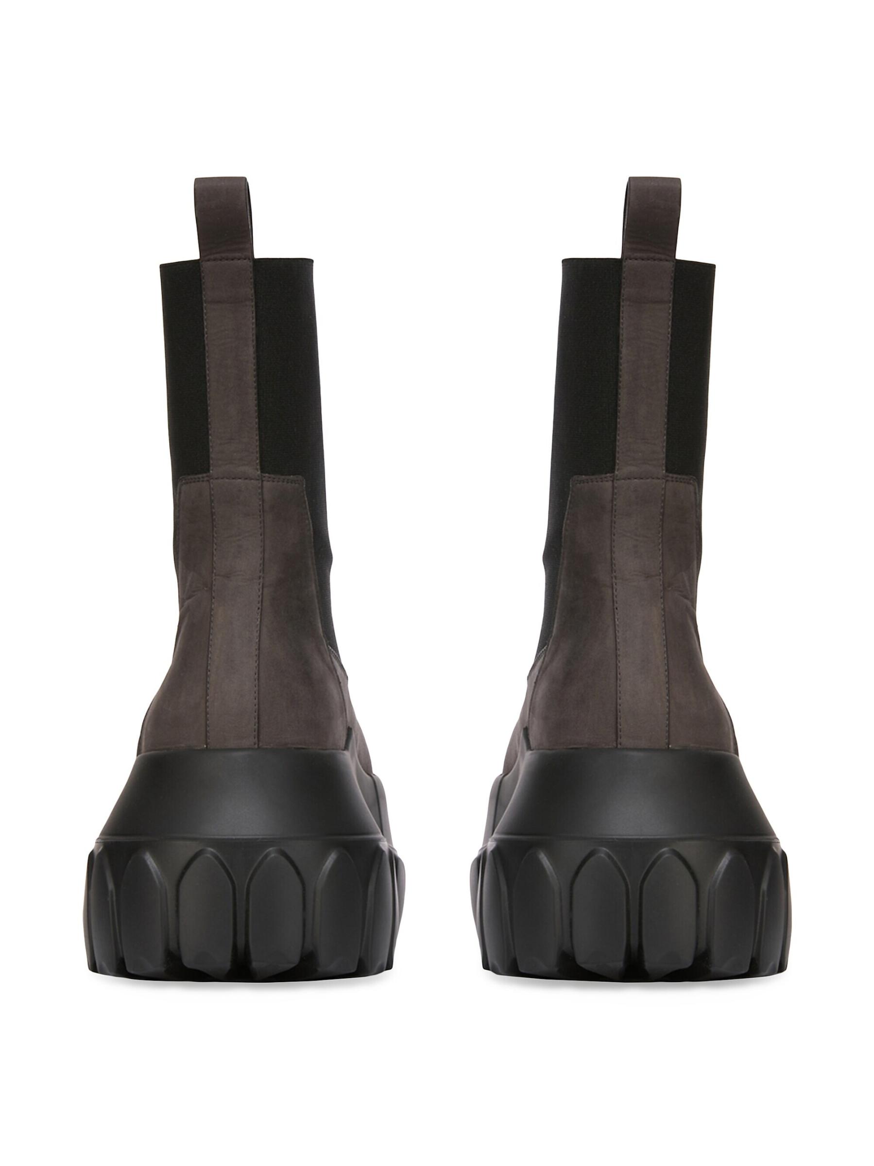 スニーカー Rick owens 'Beatle Mega Tractor' ankle boots Shop Rick Owens - Beatle Mega Tractor Leather Boots | Saks