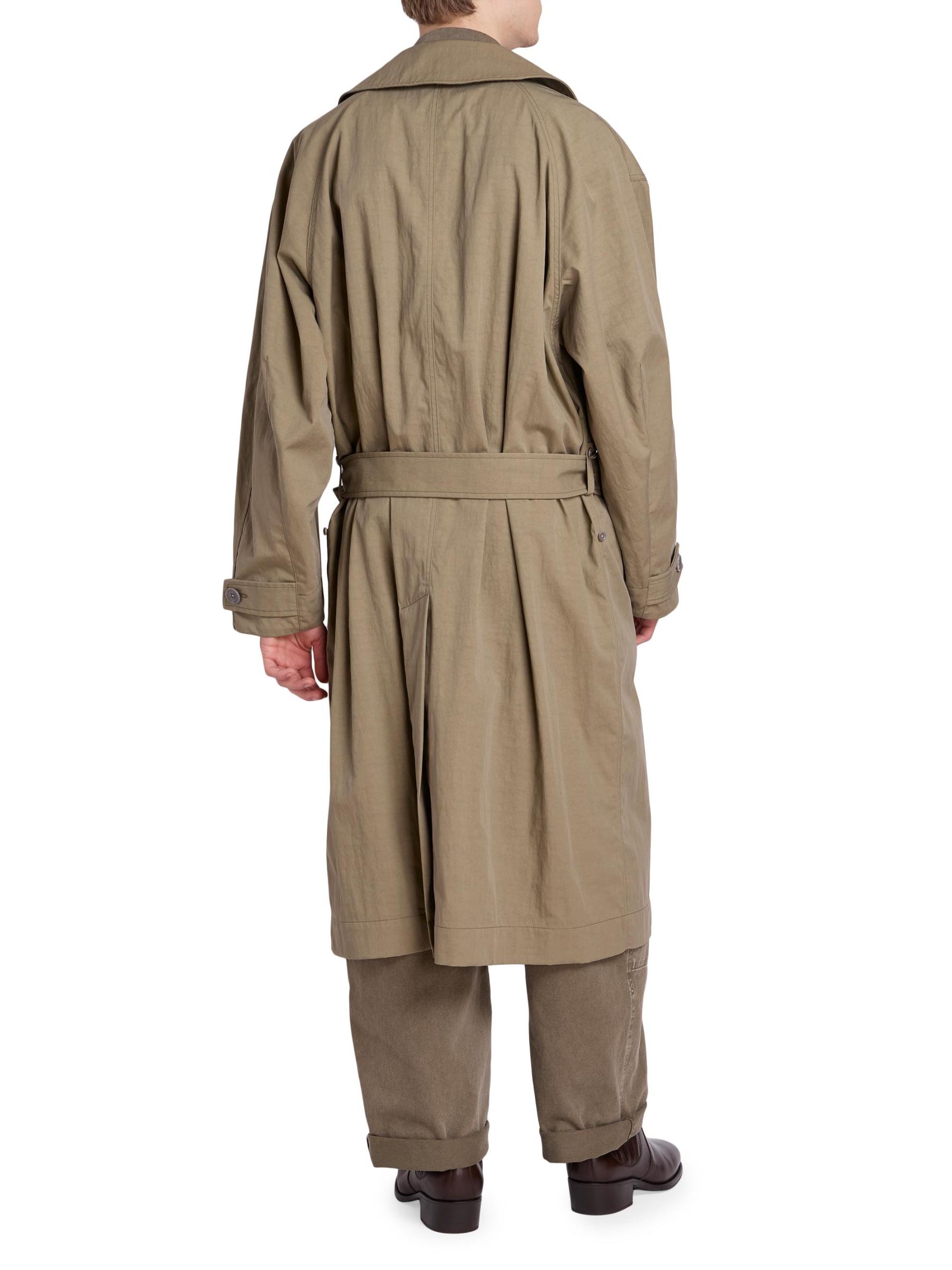 Shop Lemaire - Tibetan Cotton-Blend Trench Coat | Saks Fifth