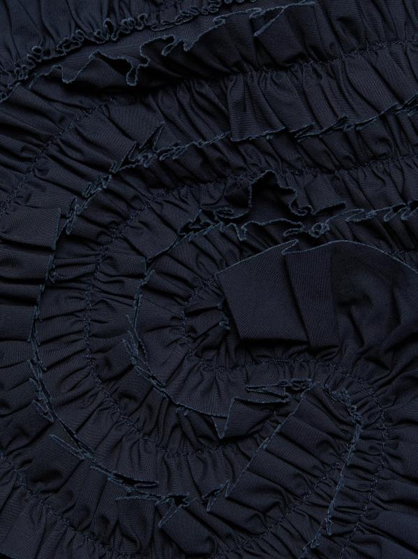 #6: قميص جيدني سبيرال مكشكش صغير - الياقوت العميق