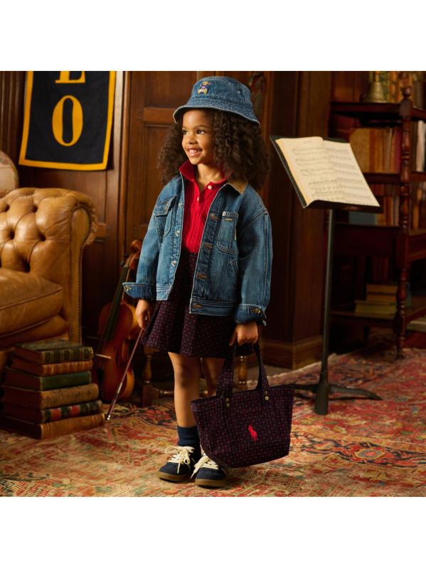 #7: تنورة سروال قصير مطبوعة للفتيات والفتيات الصغيرات - كوبر فولارد