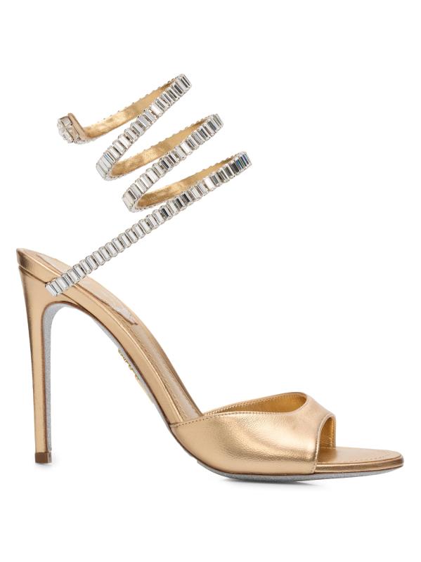 صندل جلدي مزخرف مقاس 110 ملم