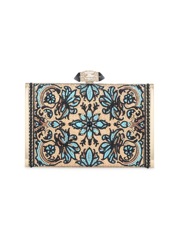 حقيبة يد قابلة للتحويل مزينة بالكريستال