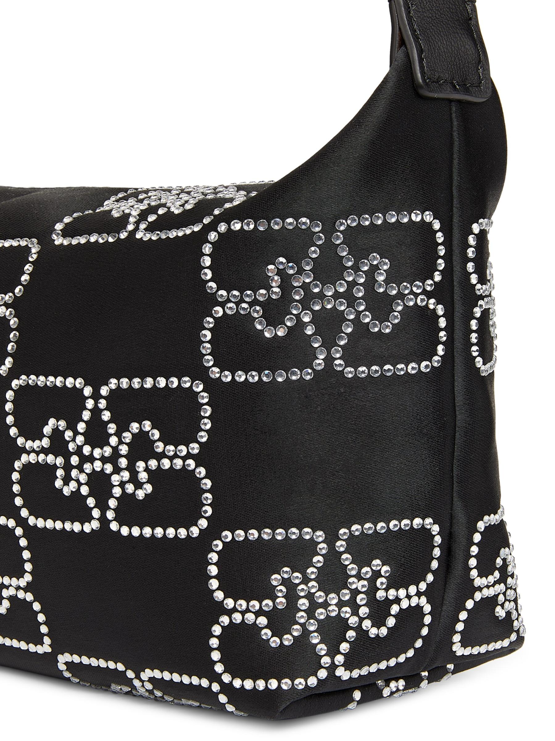Shop GANNI - Small Butterfly Satin Small Pouch | Saks Fifth