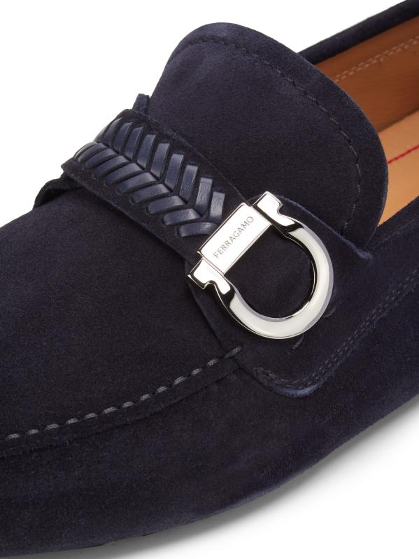 Shop Ferragamo - Leather Loafers | Saks Fifth Avenue Saudi
