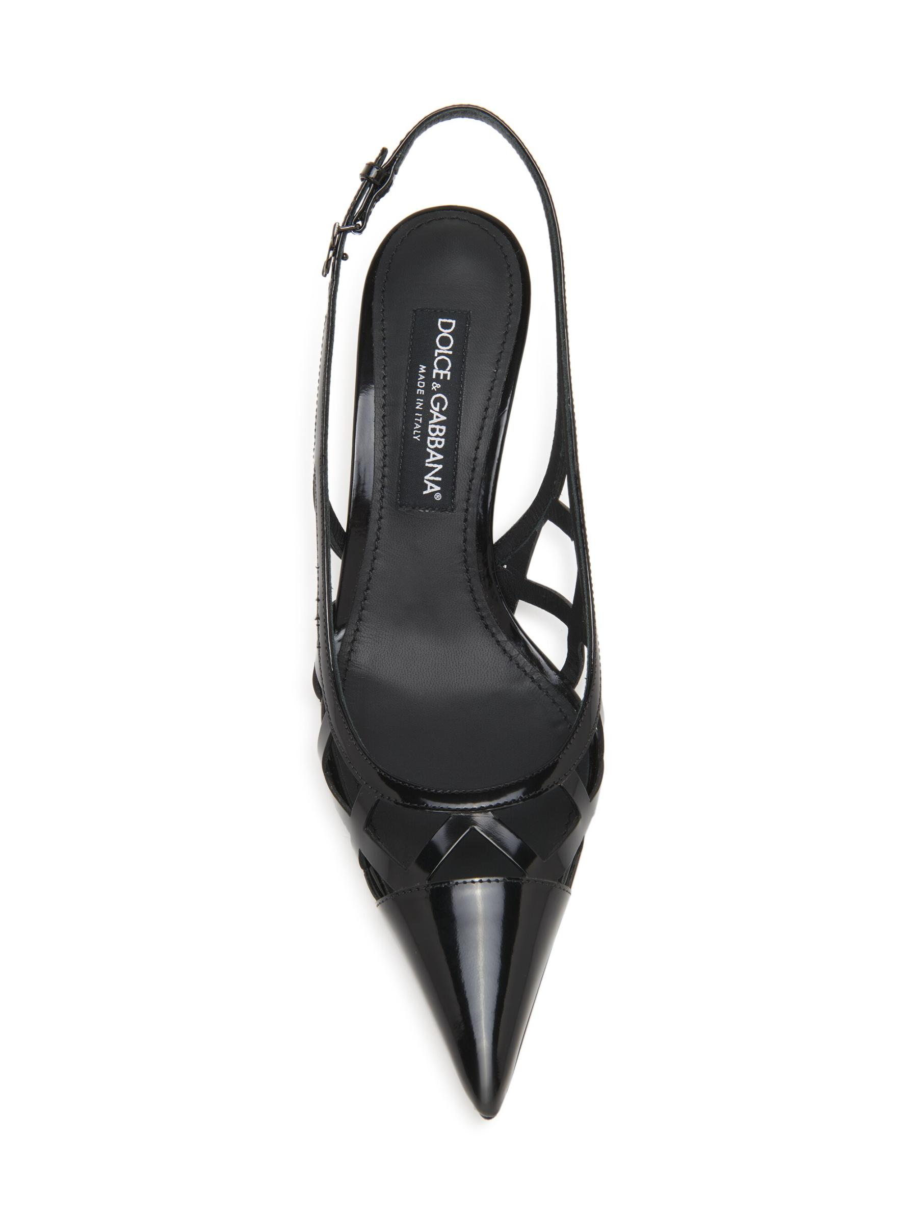 【DOLCE & GABBANA】ロッロ スリングバック パンプス Dolce & Gabbana ロロ・スリングバックのかかと | Sendegaro US