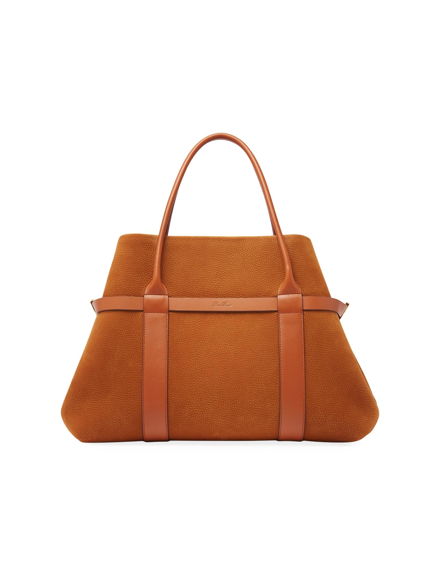 送料関税込★LORO PIANA★ギエラ・ラージ・レザートートバッグ 25SS Loro Piana◇ギエラ Ghiera ラージ レザートートバッグ