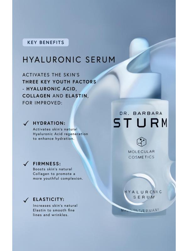 #4: سيروم الهيالورونيك فاخر الحجم - بقيمة 1080 دولارًا - NO COLOR