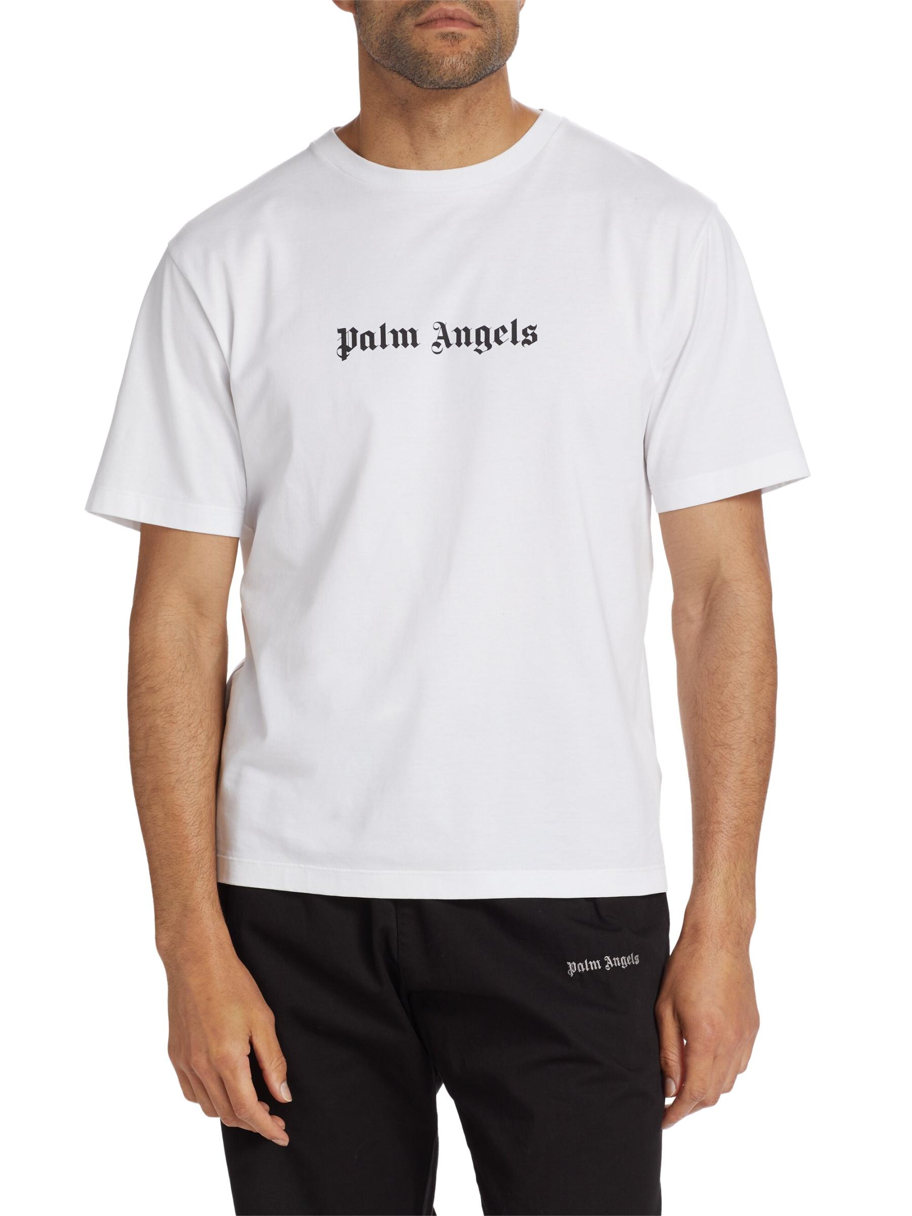 Palm Angels - クラシックロゴ・スリムフィットTシャツ を