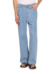 Dries Van Noten★デニム ワイドレッグ ハイウェスト リラックス 送関込【Dries Van Noten】ハイライズワイドレッグジーンズ