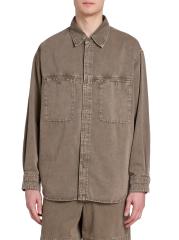 LEMAIRE ルメール デニムシャツ コットン フロントポケット 半袖 LEMAIRE ルメール デニムシャツ コットン フロントポケット 半袖