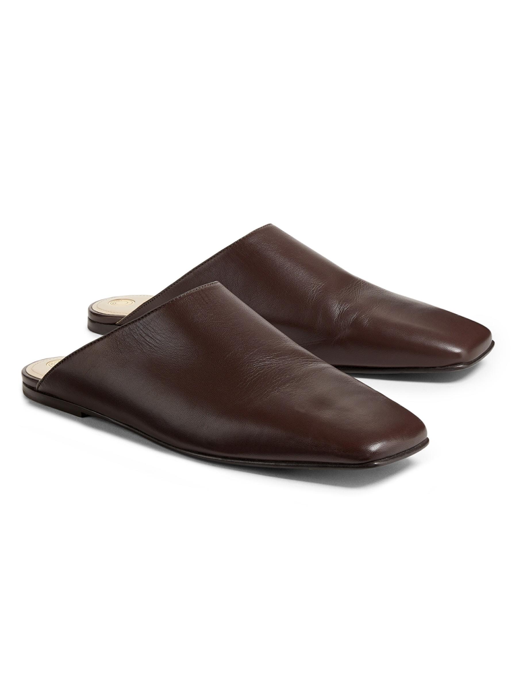 送料関税込★Loro Piana★アルバ・レザー・ミュール Loro Piana - アルバ・ワックスド・レザー・ミュール を