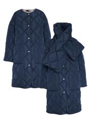 【Barbour】ブリジット キルティング＆パファー コート 2色展開 Barbour - ブリジット・キルティング＆パファー・コート を