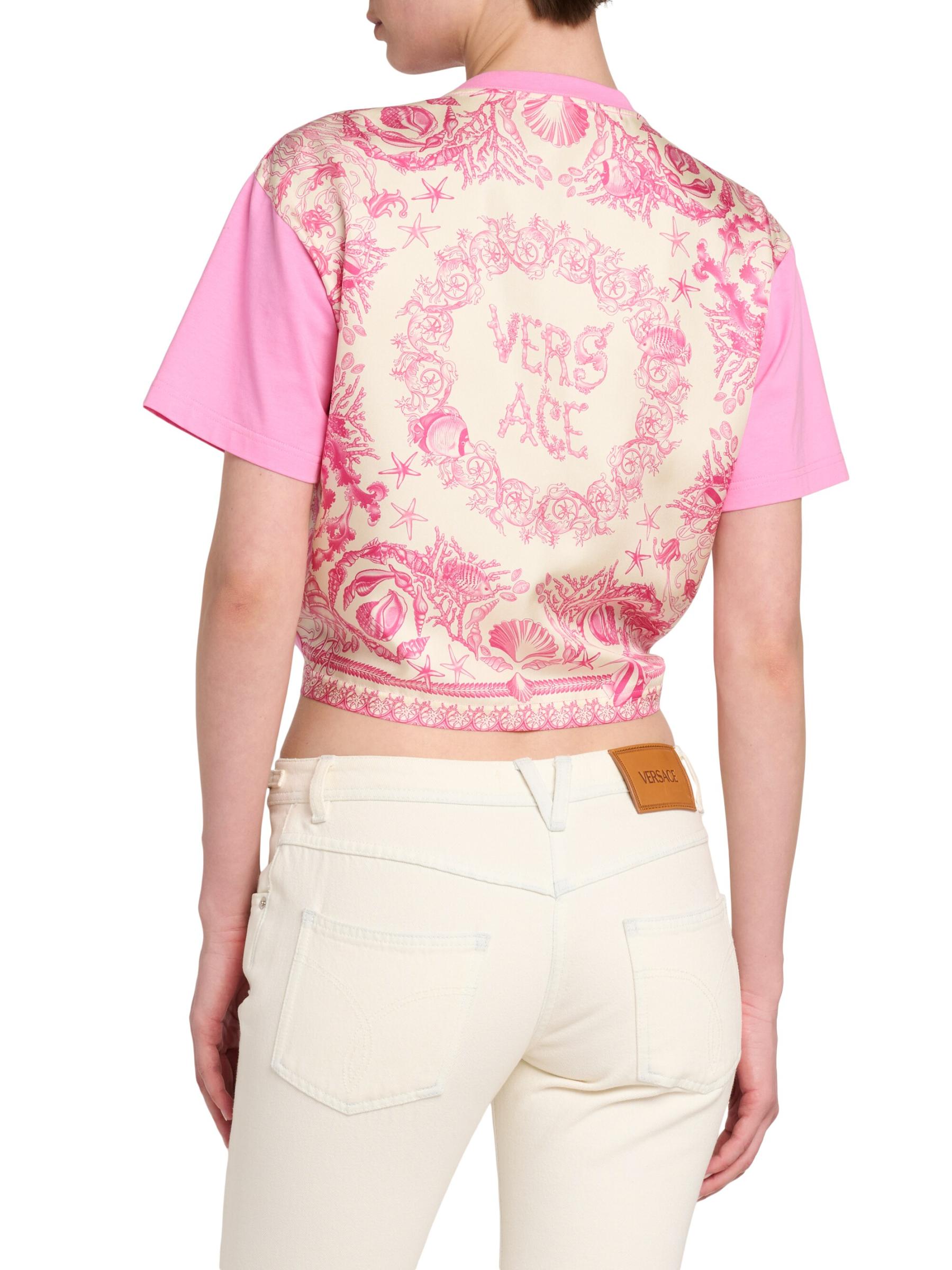 希少【Versace Versus】セーフティピン Tシャツ 刺繍入り Tシャツ ドレス セーフティー ピン | VERSACE JP