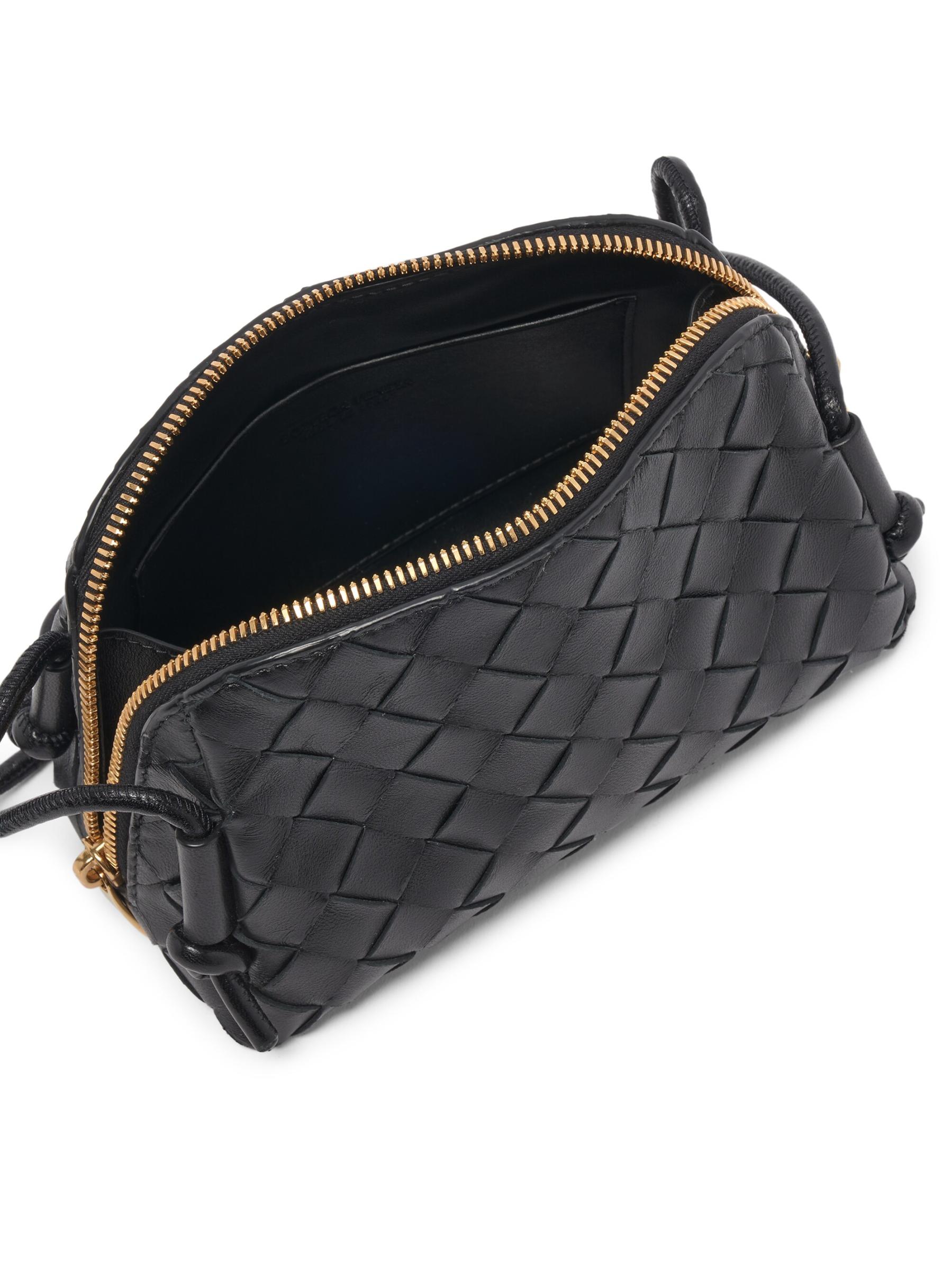 BOTTEGA VENETA☆ナッパレザー ポーチ バッグ Bottega Veneta Zip Leather Pouch Shoulder Bag | Neiman Marcus