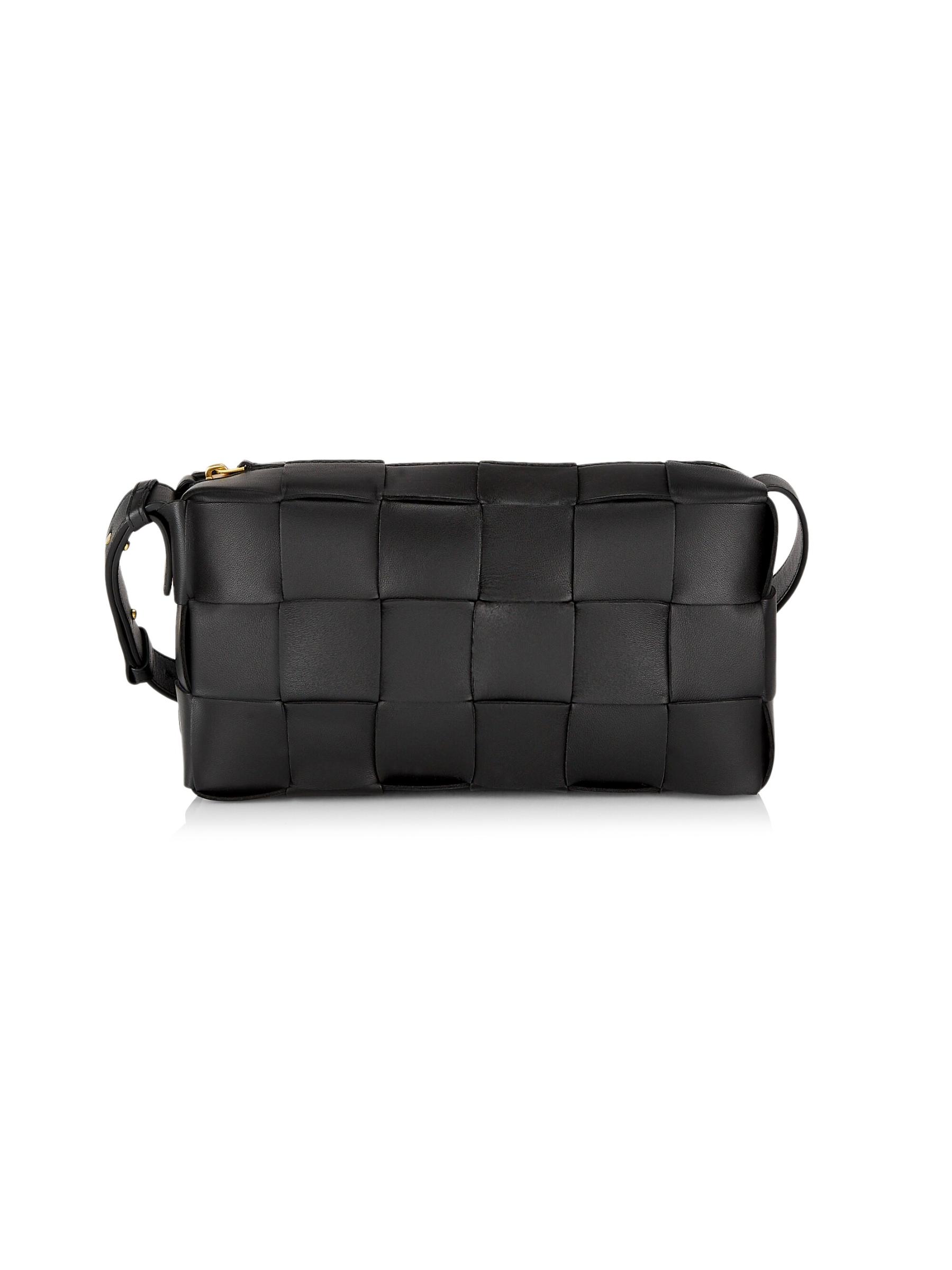 Shop Bottega Veneta - Cassette Leather Shoulder Bag | Saks