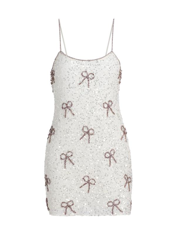فستان قصير مزيّن بالترتر من Windson