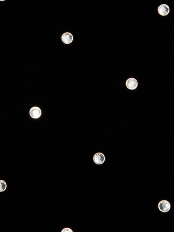 #6: بدلة أتريا مزيّنة بأحجار الراين - أسود+فضي