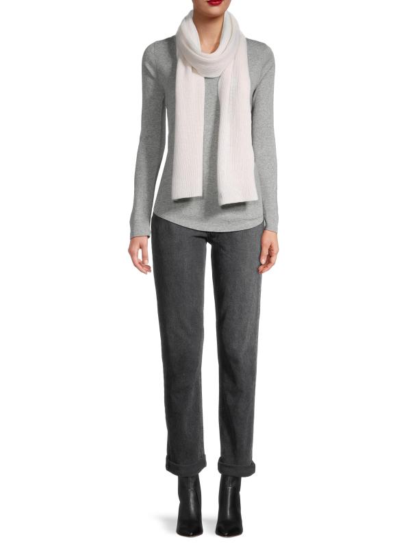 Shop Saks Fifth Avenue COLLECTION Cashmere Scarf Saks Fifth - Main Image