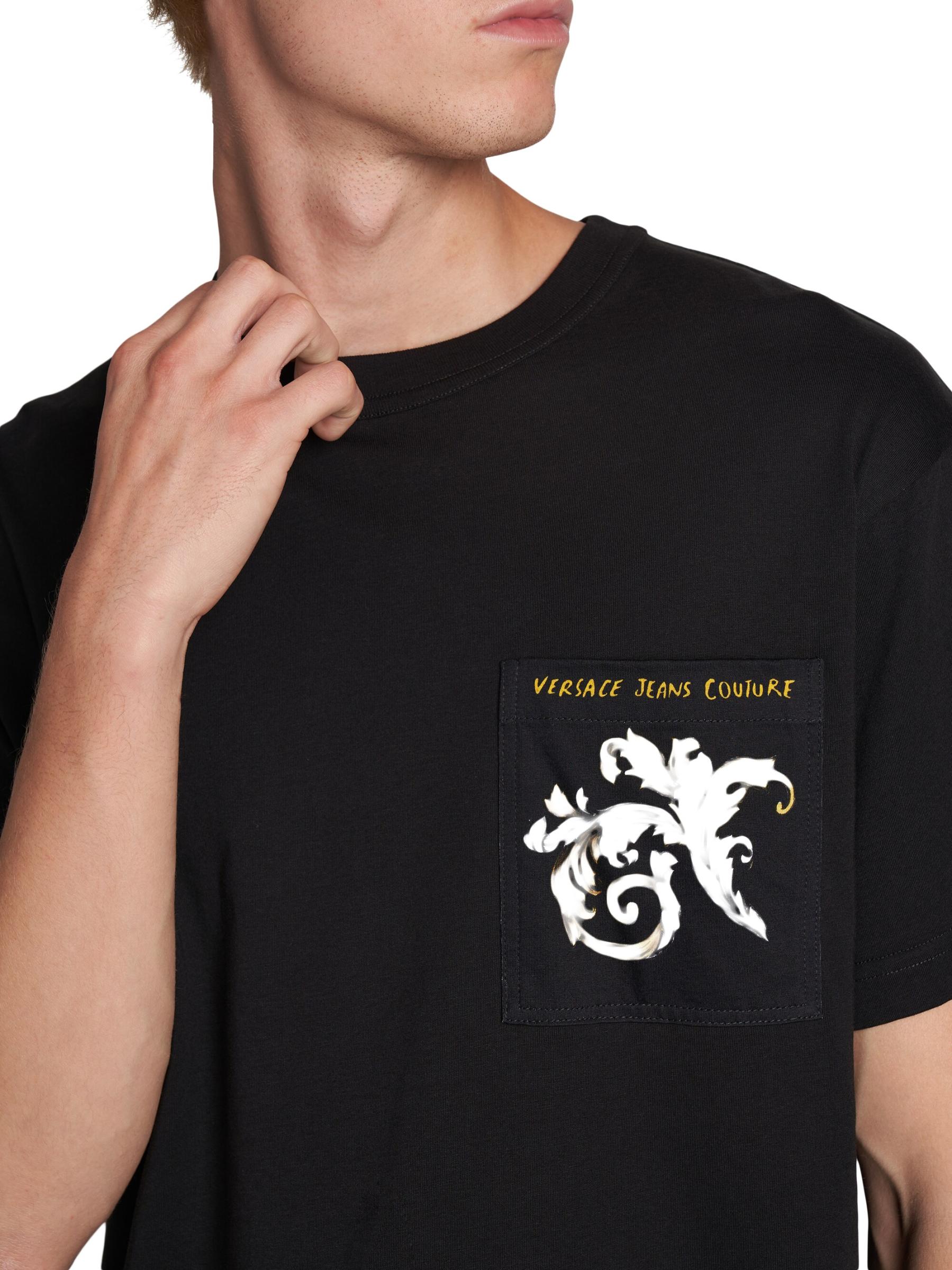 Versace Jeans Couture - バロック・コットンTシャツ を