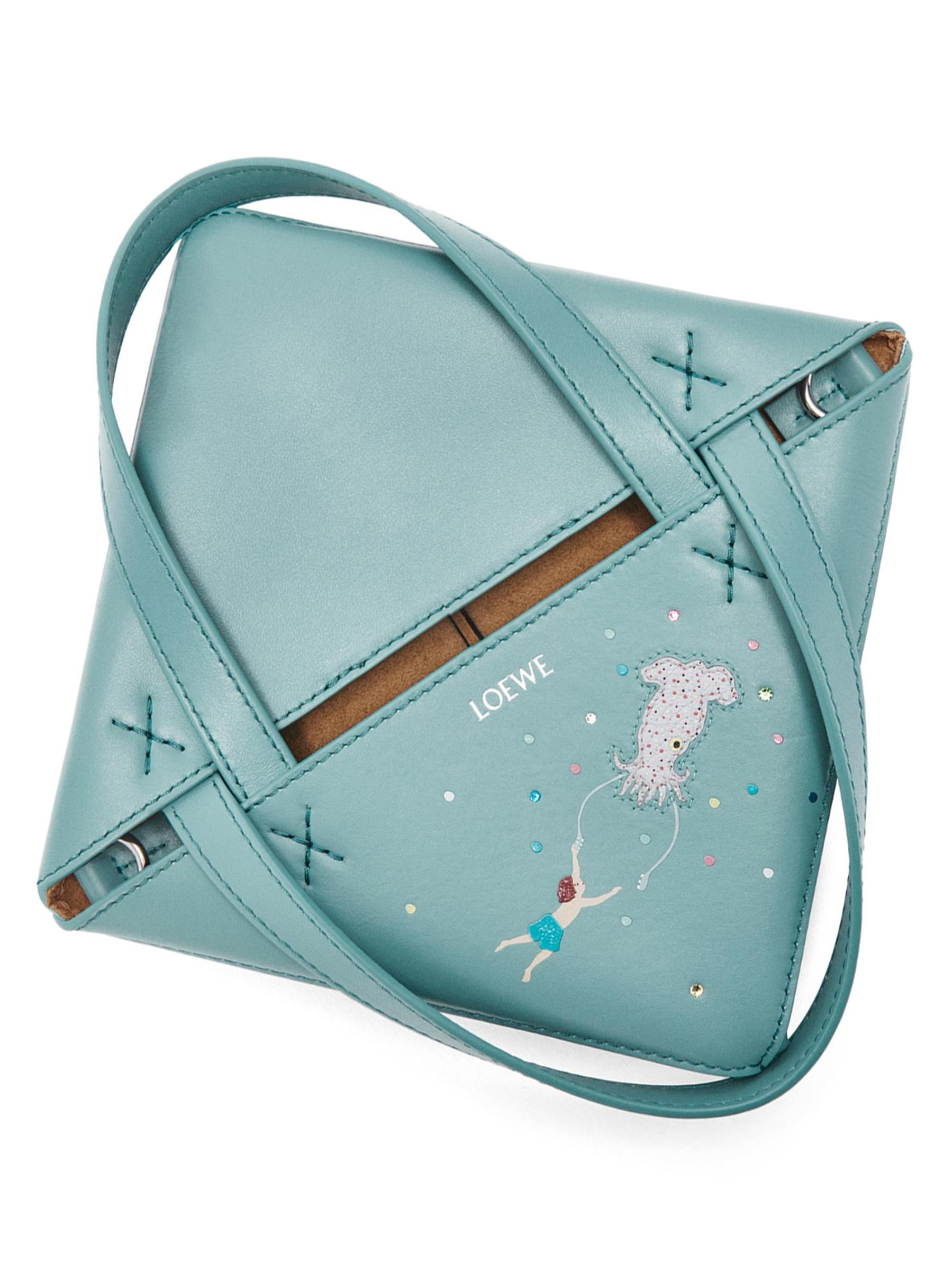 Loewe - 藤田スナ×LOEWE イカミニパズル折りたたみレザートート Loewe - 藤田スナ×LOEWE イカミニパズル折りたたみレザートート