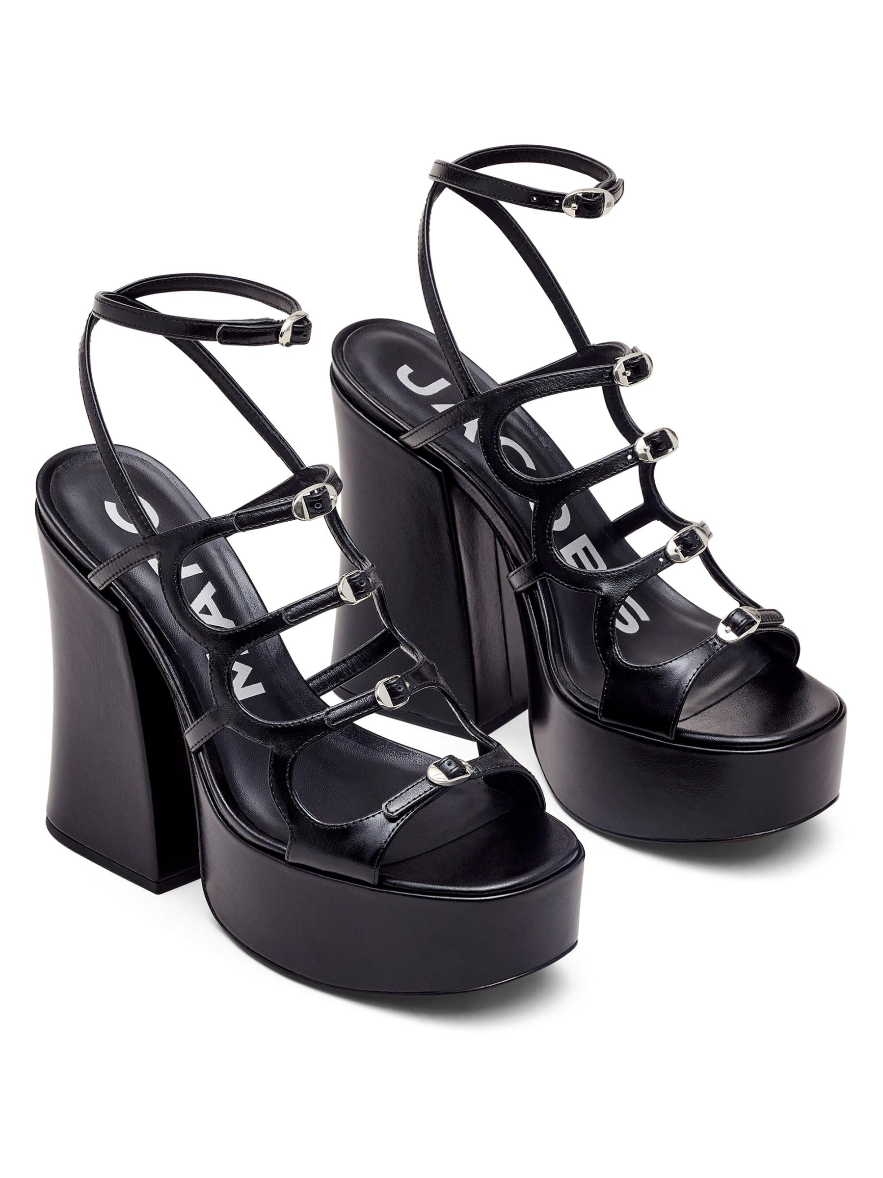 Shop Marc Jacobs - Kiki Leather Platform Pump Sandals | Saks