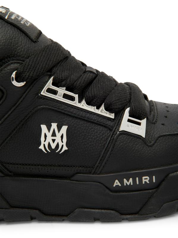 アミリ メタリック MA-1 スニーカー人気 Amiri - メタリック MA-1 レザー・ロートップ・スニーカー を