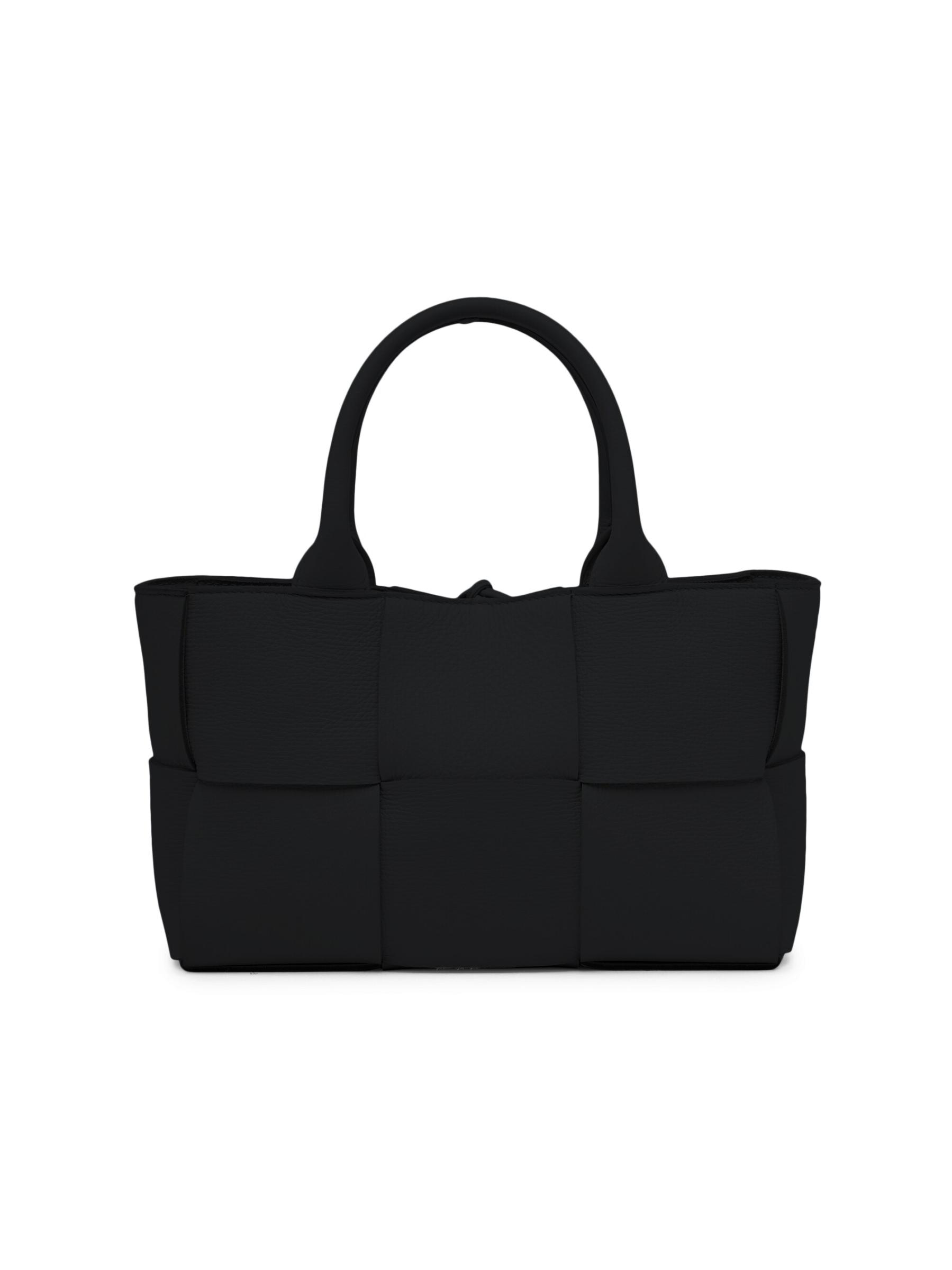 BOTTEGA VENETA アルコ ミニ トートバッグ レザー 【ランク：S】 ブラックミニ アルコ トートバッグ| Bottega Veneta® 日本