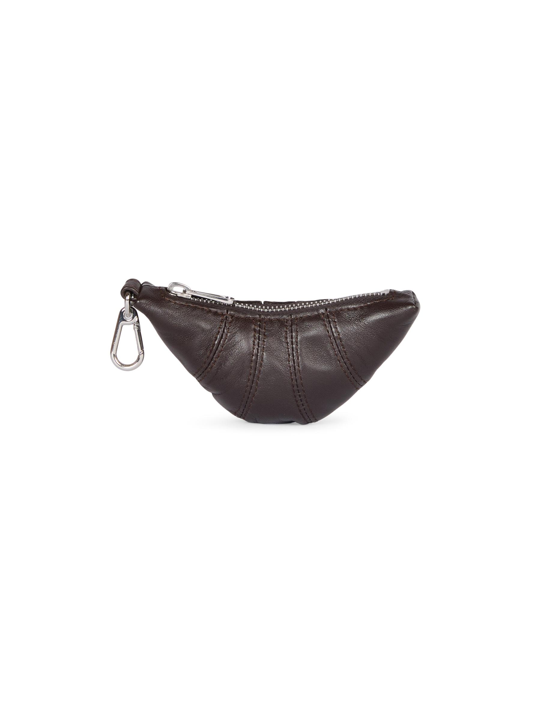 関税込み Lemaire ミニクロワッサンキーリング Black Mini Croissant Keyring | LEMAIRE