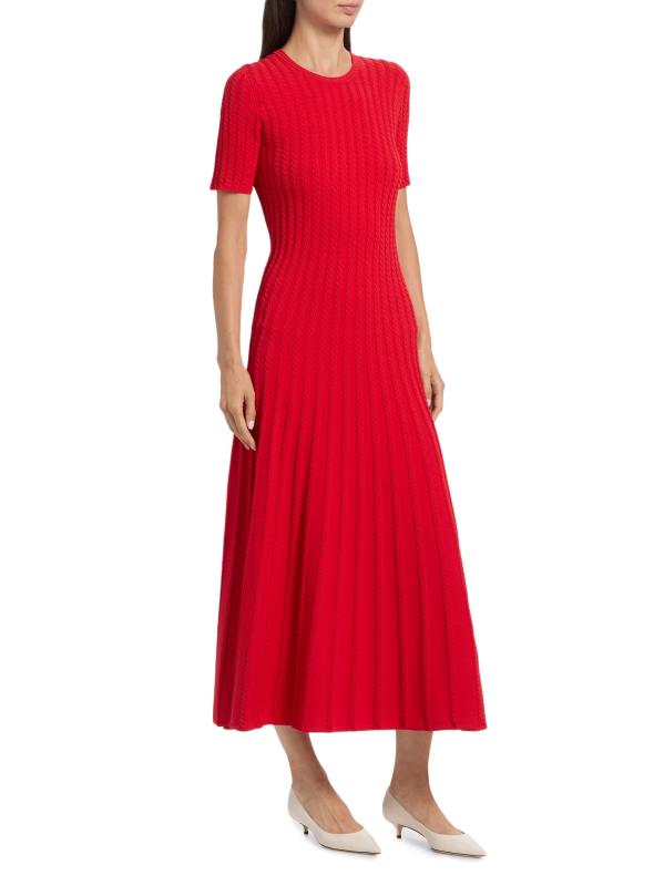 #3: سترة بأكمام قصيرة مزينة بطرز كابلي - بابايا