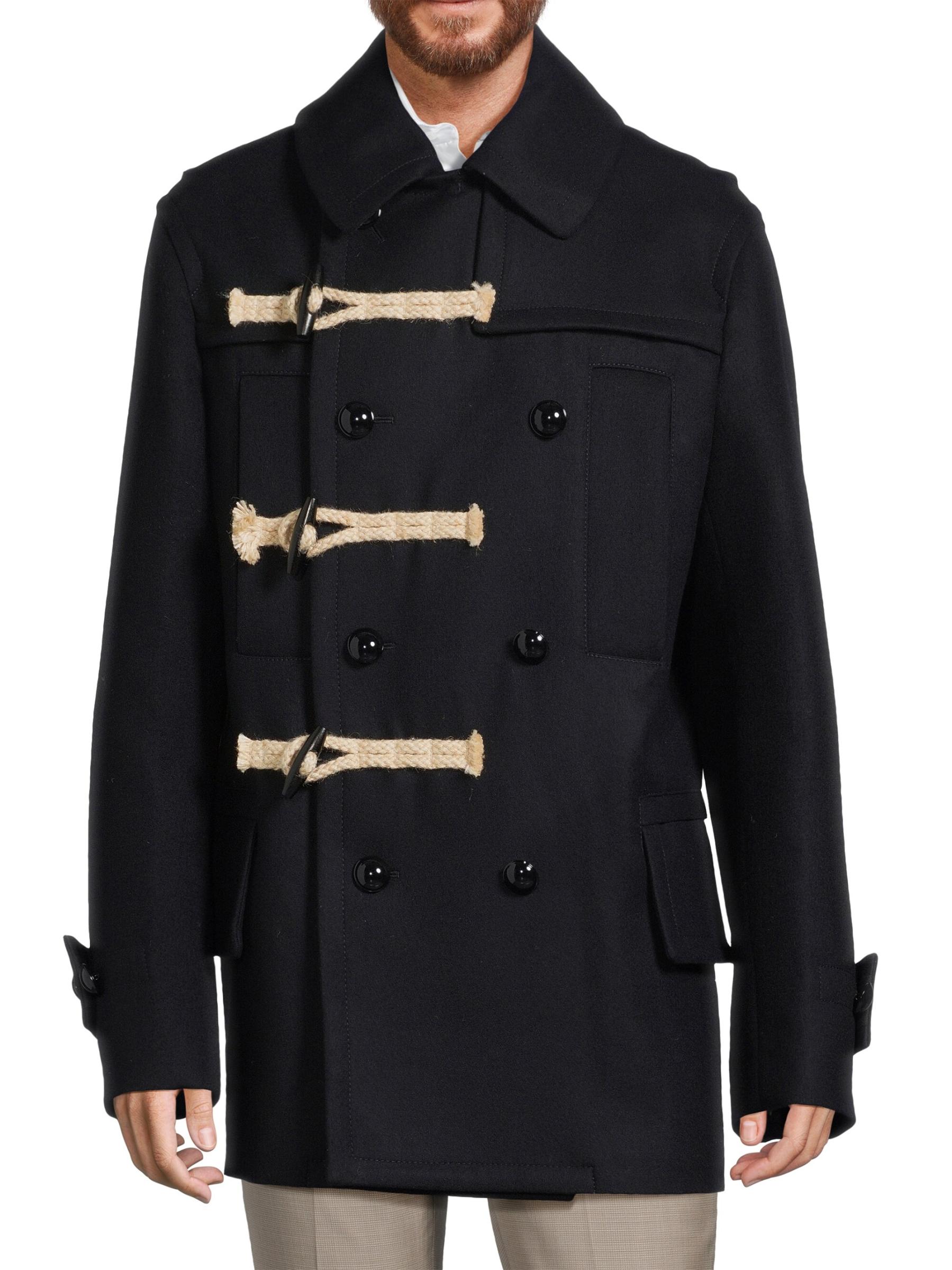 SACAI ダッフルコート Wool Melton Coat サカイ　コート sacai(サカイ) 21AW Wool Melton Coat ウール メルトン 切替