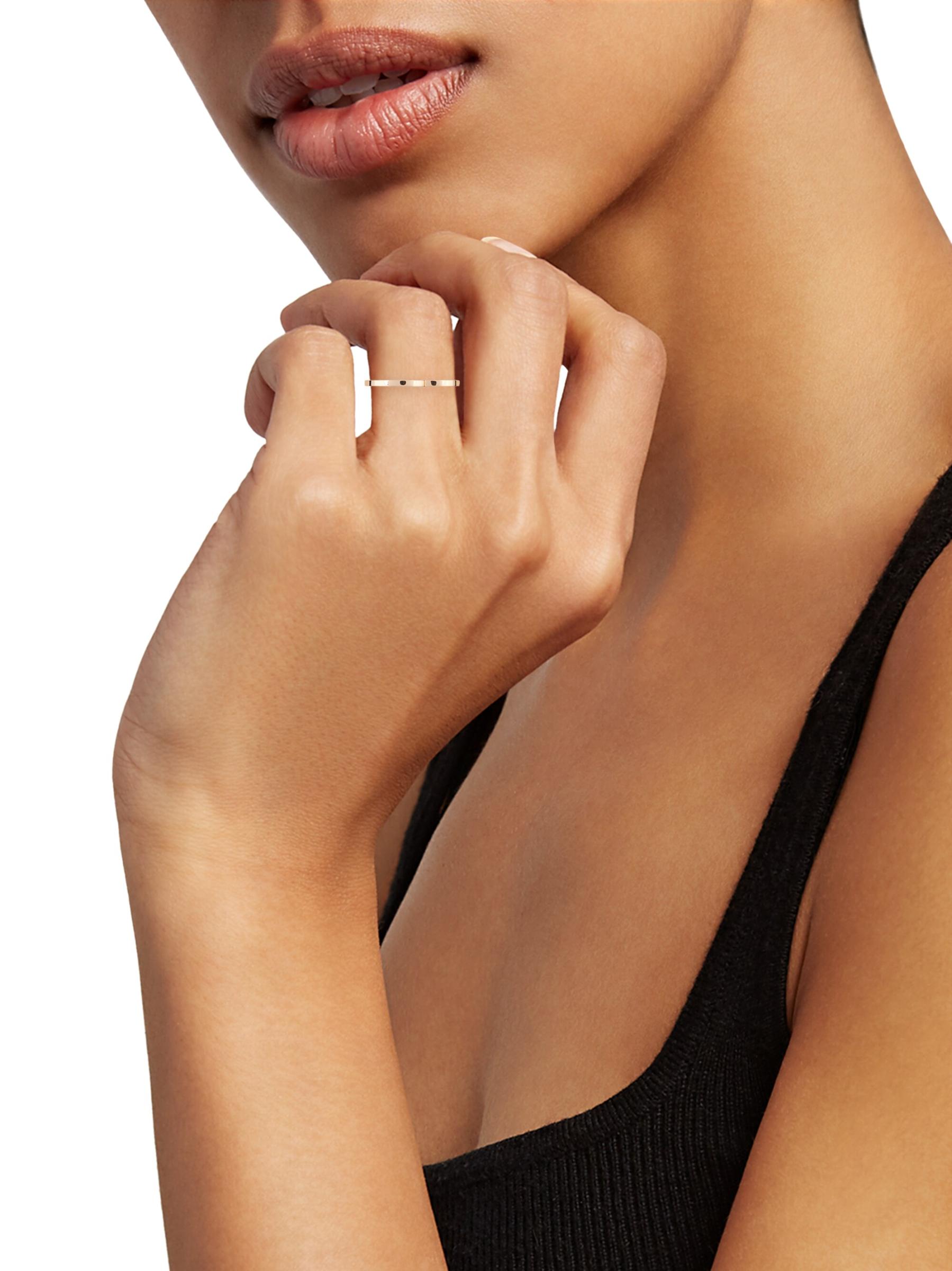 国内発| REPOSSI Antifer Heart 18K ローズゴールド リング Antifer Heart 18kt rose gold ring in gold - Repossi | Mytheresa