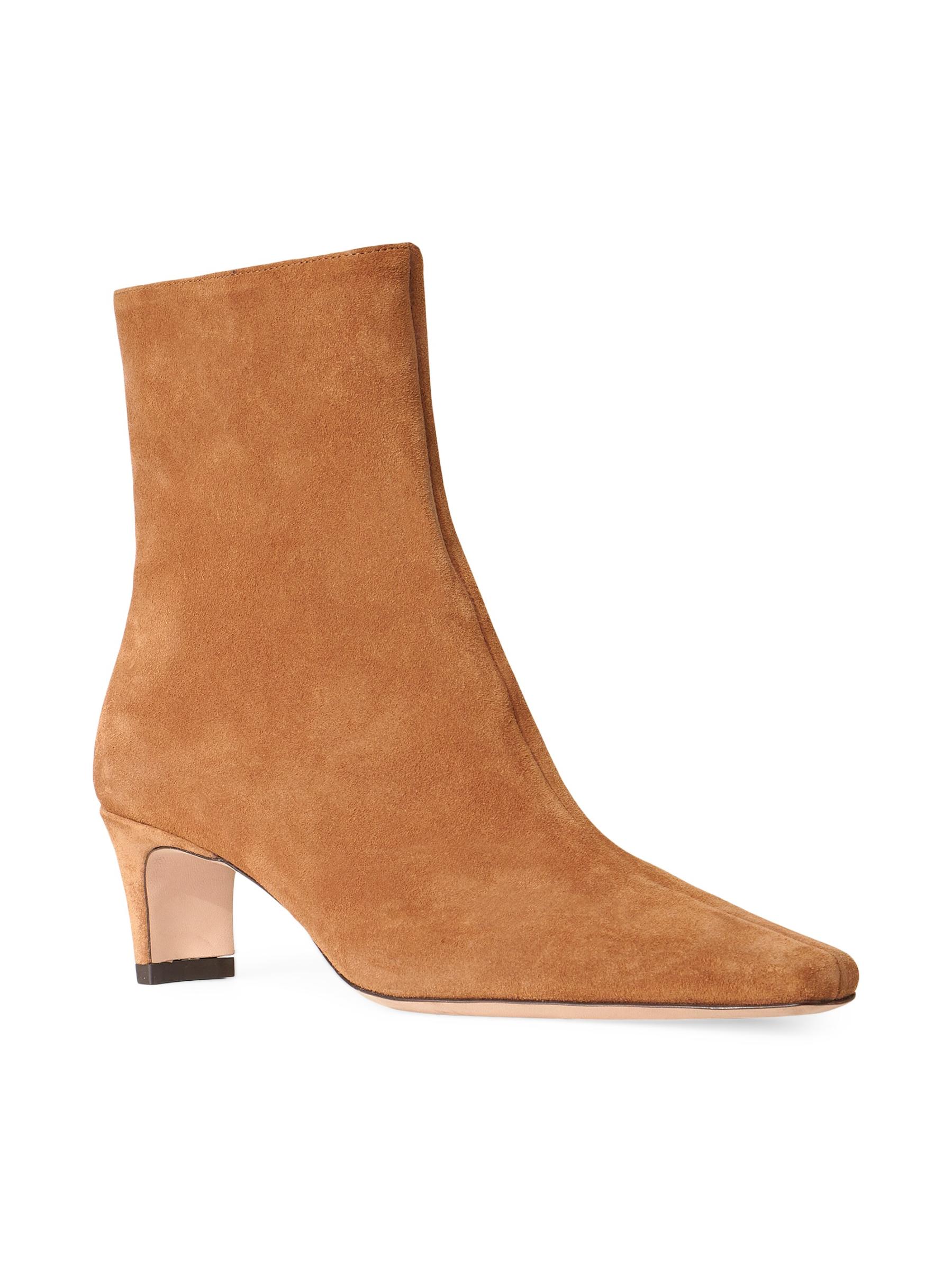 【関税込み】Staud トープ Wally スエード ロングブーツ Staud Western Wally Suede Boot – Lena Larose Boutique