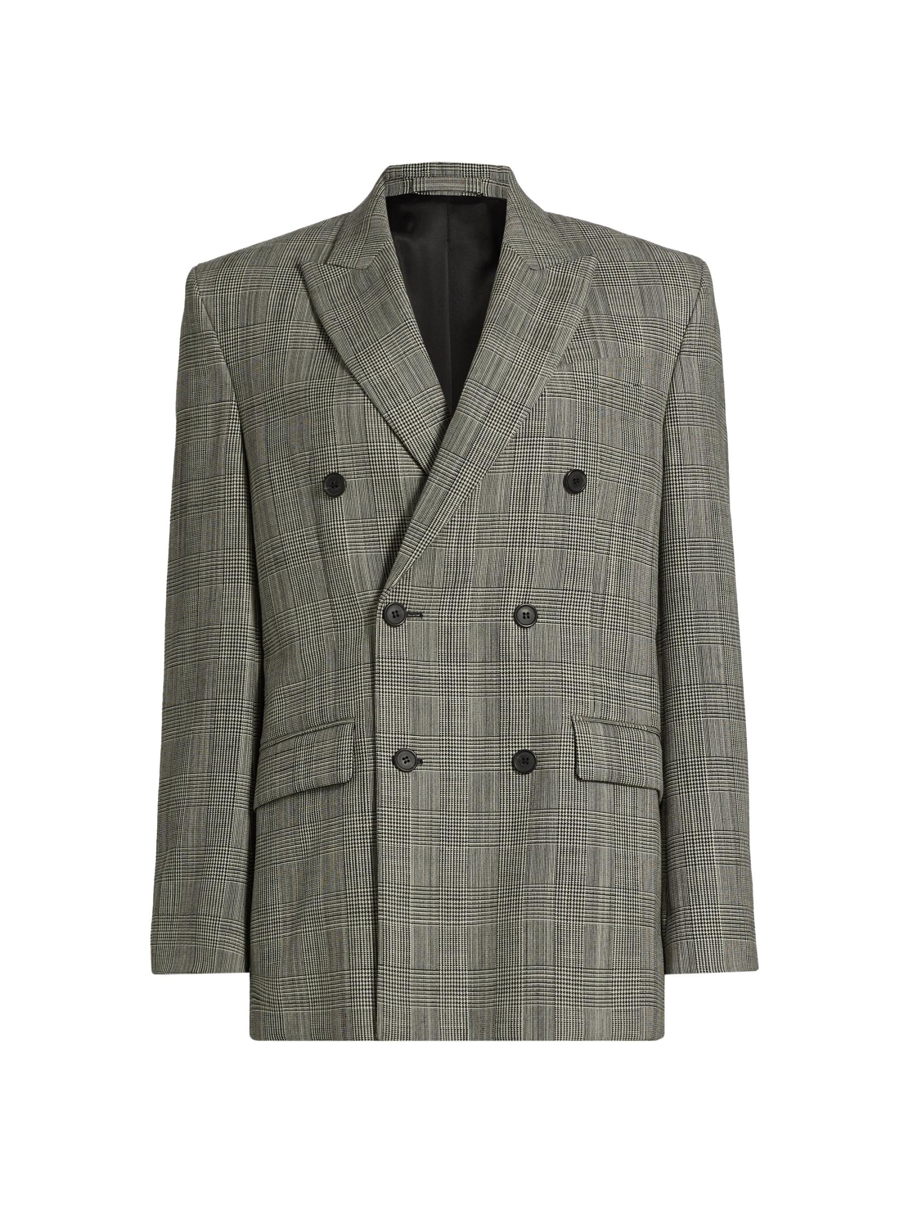 Shop WARDROBE.NYC - Glen Check Double-Breasted Blazer | Saks