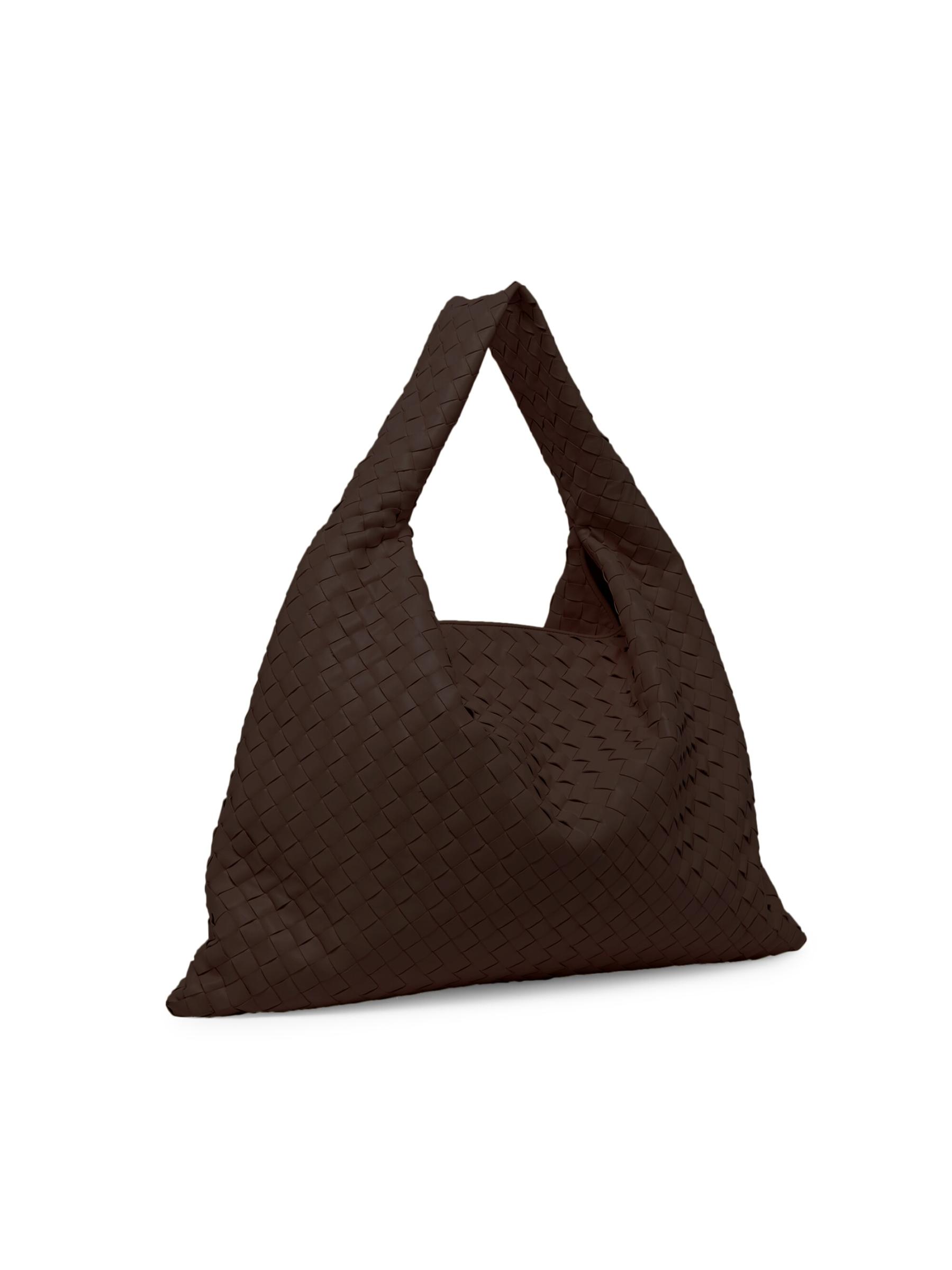 ボッテガヴェネタ ラージ ホップ カーフレザー ホワイト BOTTEGA VENETA / ボッテガヴェネタ 牛革 カーフ メッシュ