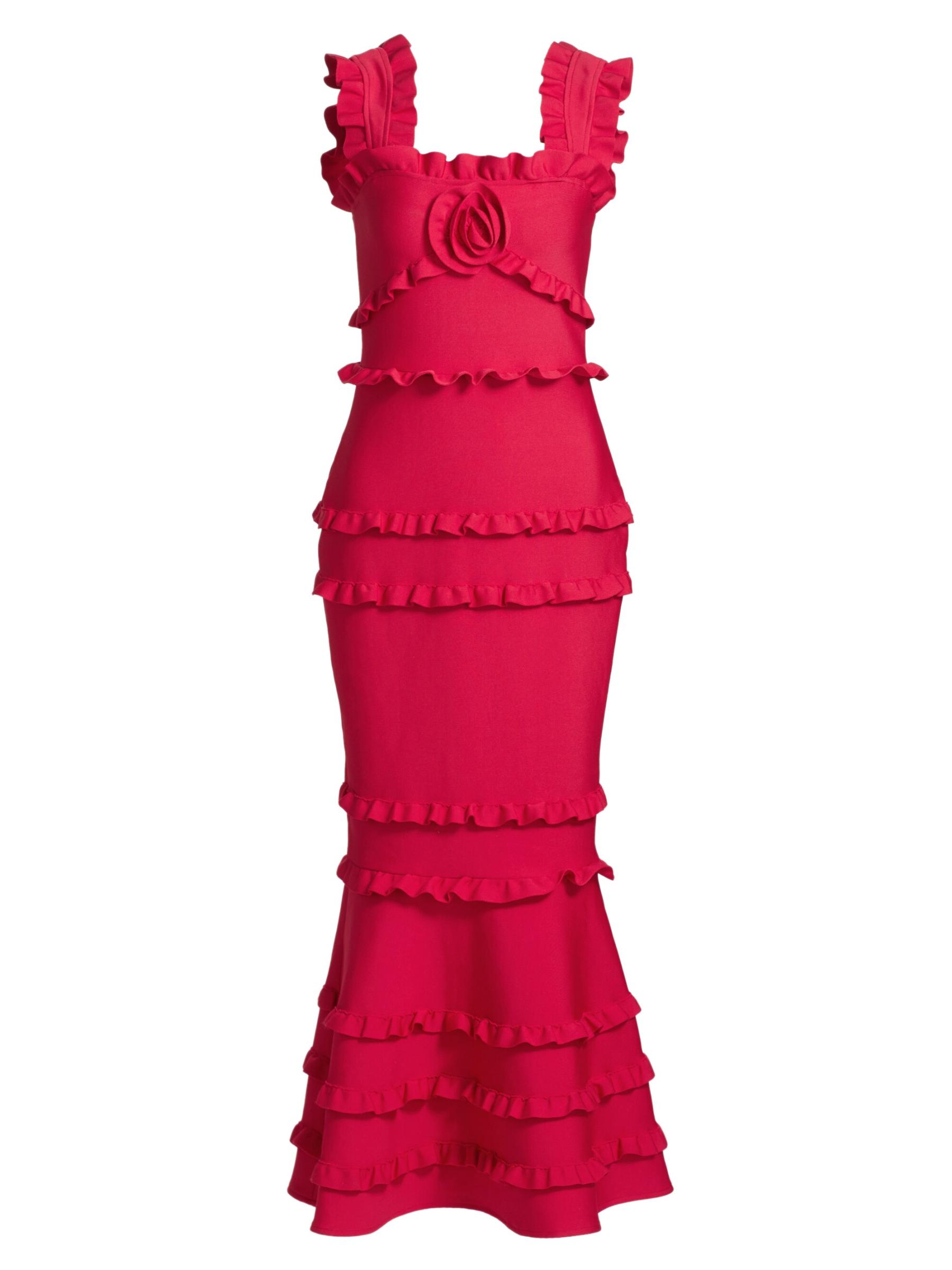 Kimberly Ruffle Maxi Dress