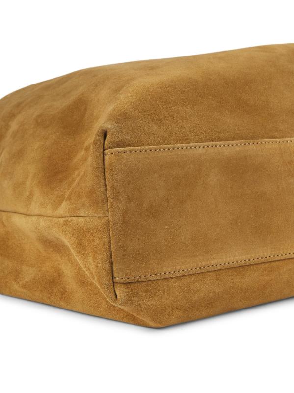 #6: حقيبة وسادة من جلد الغزال هوبو - بيج