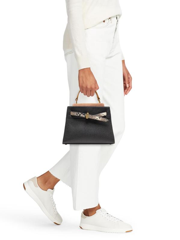 #2: حقيبة داش ذات مقبض علوي محجوب بالألوان - أسود