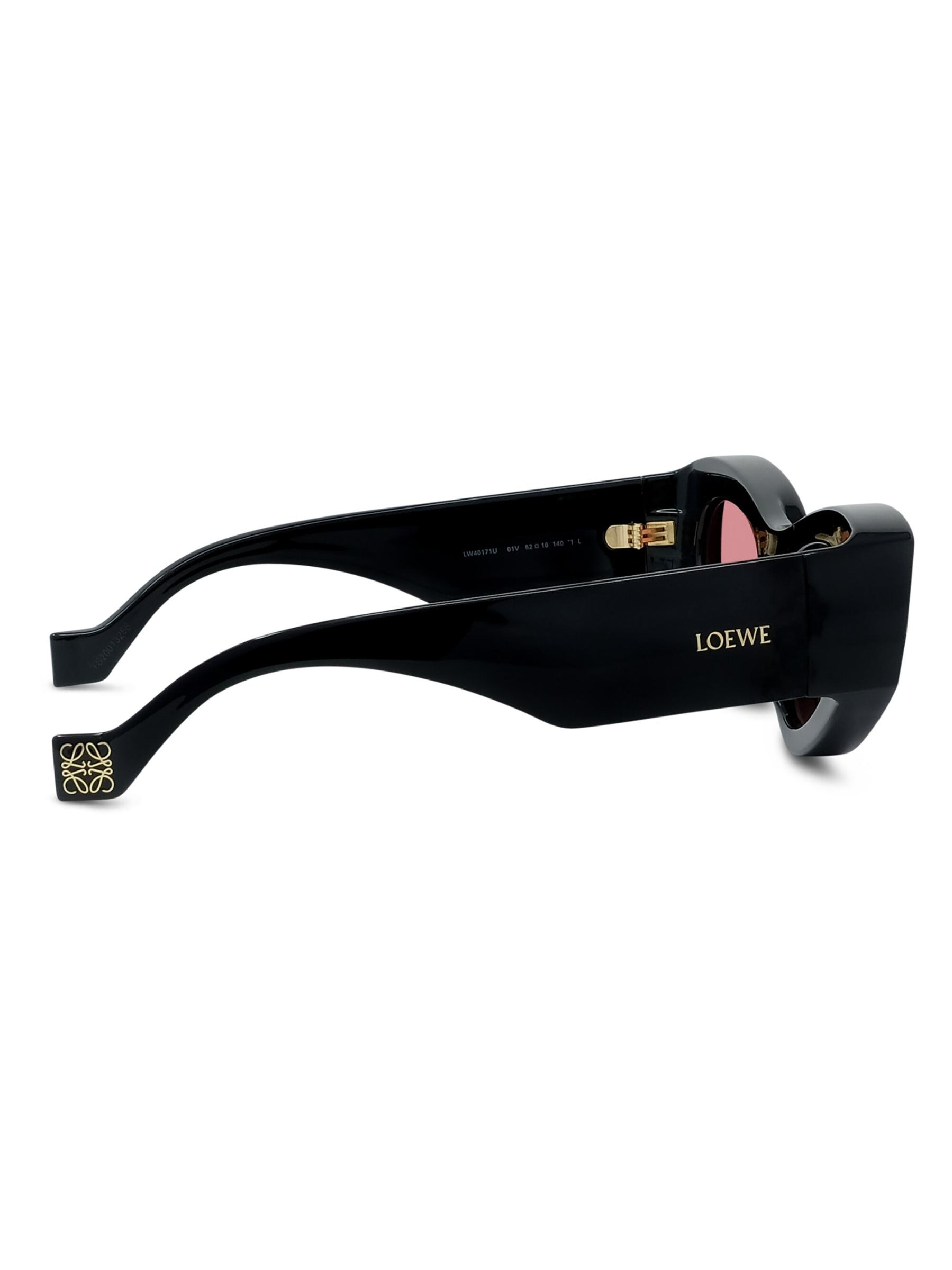 LOEWE☆ミニオーバルスリムサングラス HAVANA ミニ オーバル スリム サングラス ブラウン - LOEWE