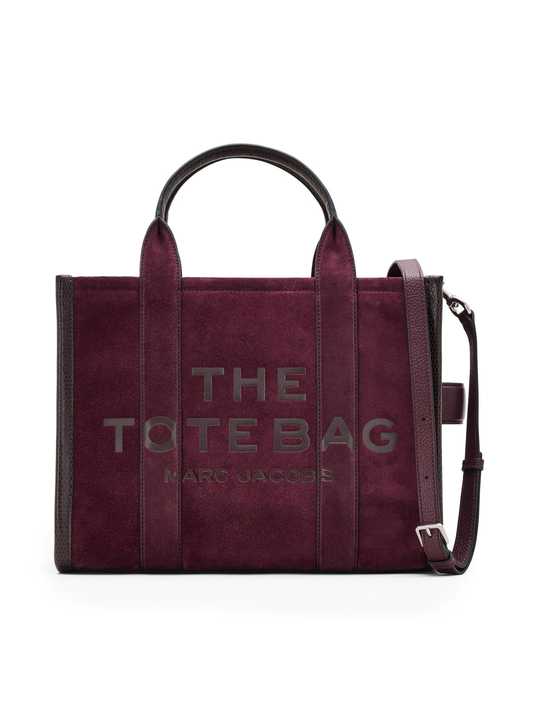 トートバッグ Marc Jacobs Textured Brown Bag With Rounded Silhouette MARC JACOBS - Women The Medium Tote Bag – Atelier New York