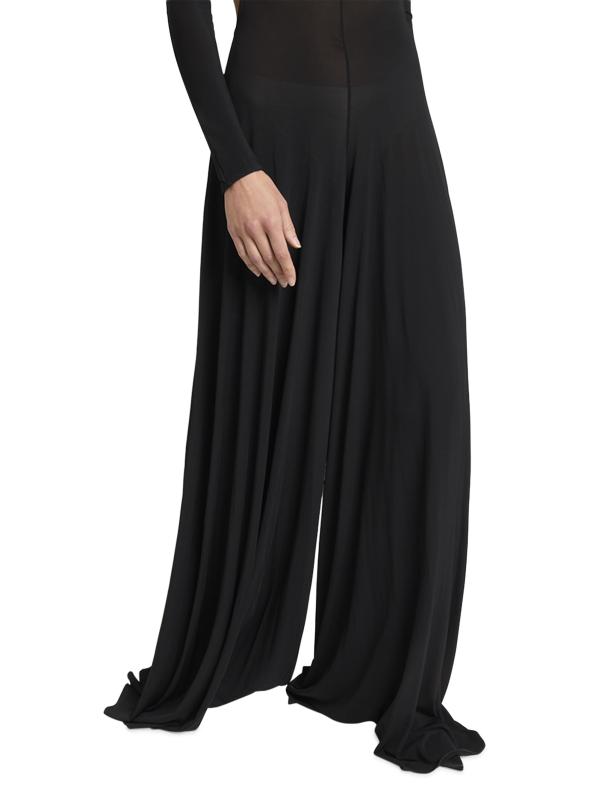 #4: جمبسوت بياقة عالية محبوكة شفافة - نوار باليا