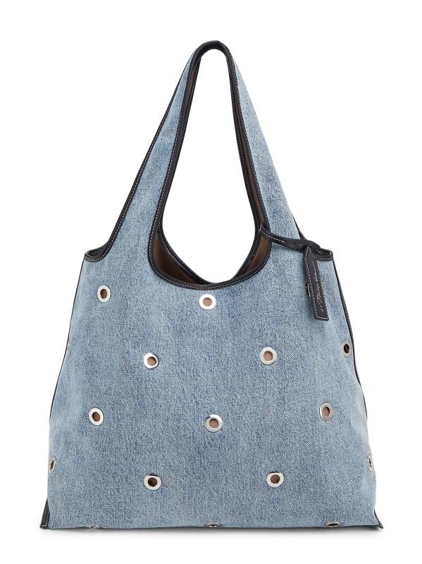 スタッズ付きデニムマーケットトート Denim Tote | STUDIO SEVEN (スタジオ セブン)