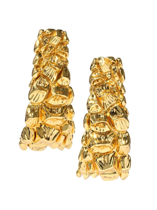 أطواق بروت كروكو مطلية بالذهب عيار 14 قيراطًا