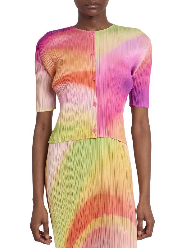 pleats please カーディガン Pleats Please Issey Miyake プリーツ カーディガン 通販 - FARFETCH