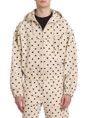 定価13万　JACQUEMUS シンタコットンフーデッド ジャケット JACQUEMUS LA PARKA COURTE ナイロン フーディーブルゾン