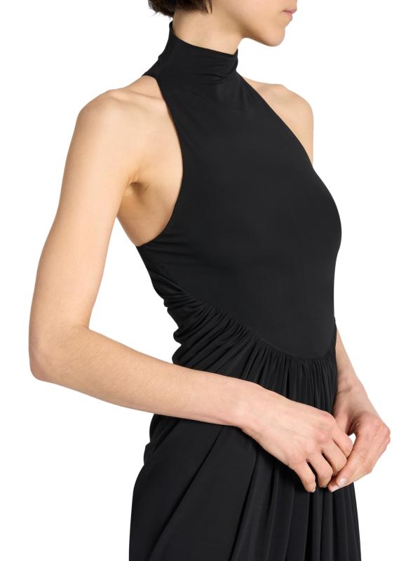 Acheter Alaïa - Robe longue sans manches drapée en jersey