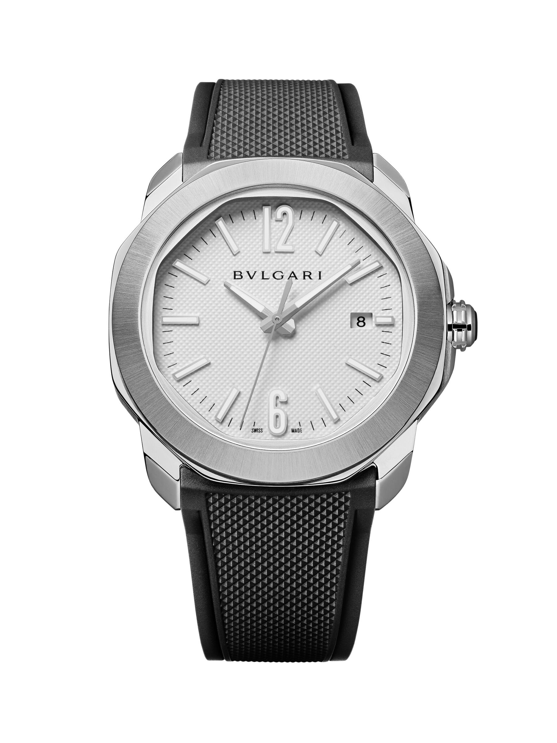 BVLGARI - オクト・ローマ ステンレススティール＆ラバー