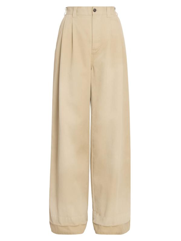 MaisonMargiela ウィメン ウールツイルトラペーズスカート 直営店☆Maison Margiela☆ウールツイルトラペーズスカート